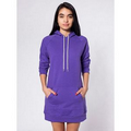 Ladies' American Apparel  California Fleece Hooded Dress